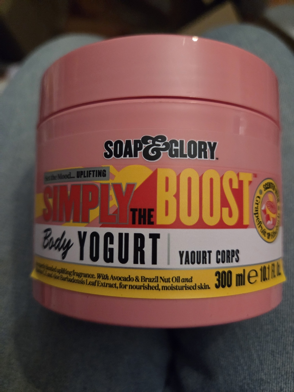 Soap & Glory Simply The Boost Body Yogurt - Lightweight Nourishing & Hydrating